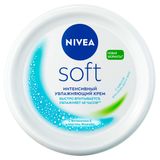 Изображение товара Крем для лица рук и тела NIVEA Soft интенсивный увлажняющий с маслом жожоба и витамином Е Испания, 200 мл