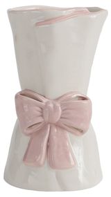 Изображение товара Ваза Actuel Бант белая, h15,5 см