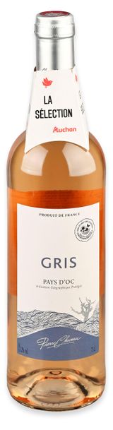 Изображение товара Вино Pierre Chanau Pays d'Oc Gris розовое сухое Франция, 0,75 л