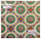 Изображение товара Салфетки бумажные New Line Fresco Восточный орнамент 2 слоя 33х33 см, 20 л