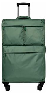 Изображение товара Чемодан мягкий Airport 8 колес зеленый, размер L