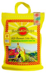 Изображение товара Рис басмати RaajaKHaNN пропаренный Индия, 1 кг