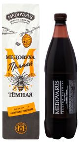 Изображение товара Медовуха Medovarus Пряная темная, 1 л