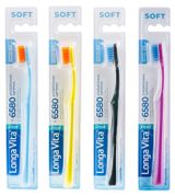 Изображение товара Зубная щетка Longa Vita J-921 soft 6580 щетинок мягкая, 1 шт в ассортименте