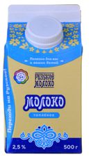 Изображение товара Молоко питьевое топленое «Рузское молоко» 2,5% БЗМЖ, 500 г