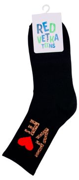 Изображение товара Носки для девочки «Красная Ветка» черные, р.18-20