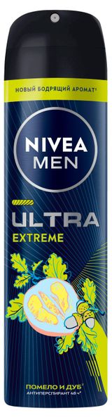 Изображение товара Дезодорант-антиперспирант NIVEA Men Deo Ultra Extreme спрей, 150 мл