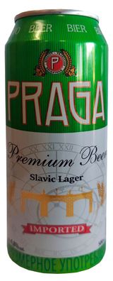 Изображение товара Пиво светлое Praga Slavic Lager фильтрованное Сербия, 500 мл