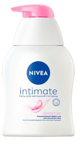 Изображение товара Гель для интимной гигиены NIVEA Intimate Sensitive с молочной кислотой Германия, 250 мл