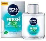 Изображение товара Лосьон после бритья NIVEA MEN Fresh Kick приятная свежесть с мятой Германия, 100 мл