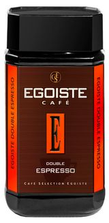 Изображение товара Кофе растворимый Egoiste Double Espresso, 100 г