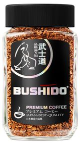 Изображение товара Кофе растворимый Bushido Black Katana сублимированный, 100 г