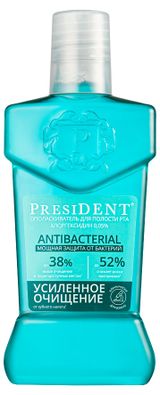 Изображение товара Ополаскиватель для полости рта President Profi без спирта, 250 мл
