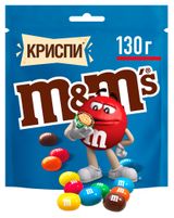 Изображение товара Драже M&M's Для компании Криспи с хрустящим центром, 130 г