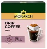 Изображение товара Кофе в дрип-пакетах молотый MONARCH Peru 6 шт, 66 г