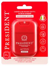 Изображение товара Спрей для полости рта President Освежающий Морозные ягоды, 15 мл