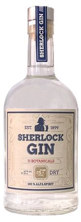 Изображение товара Джин Sherlock Dry Gin Россия, 0,5 л