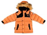 Изображение товара Куртка зимняя для мальчика Mothercare оранжевая, р. 104-140 см