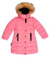 Изображение товара Пальто зимнее для девочки Mothercare розовое, р. 104-140 см