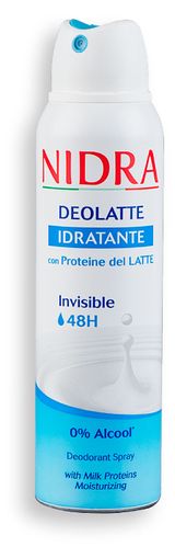 Изображение товара Дезодорант-аэрозоль Nidra Увлажняющий с молочными протеинами Италия, 150 мл