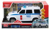Изображение товара Машина инерционная «Технопарк» УАЗ Патриот Полиция со светом и звуком, 22 см