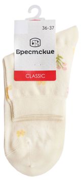 Изображение товара Носки женские «Брестские» белые Беларусь, р 23