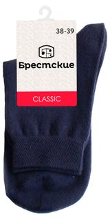 Изображение товара Носки женские «Брестские» темно-синие Беларусь, р 25