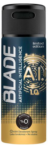 Изображение товара Дезодорант-антиперспирант Blade ai 1.0 Турция, 150 мл