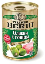 Изображение товара Оливки Filippo Berio с тунцом Испания, 300 г