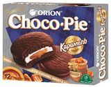 Изображение товара Пирожное Orion Choco Pie Dark Caramel мучное, 360 г