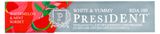 Изображение товара Зубная паста President White&Yummy Арбузно-мятный сорбет, 75 мл