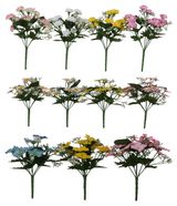 Изображение товара Ветка искусственная Букет ромашка 24 см, 1 шт в ассортименте