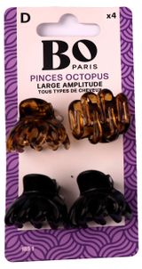 Изображение товара Заколки для волос BO Paris Крабики, 4 шт