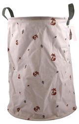 Изображение товара Корзина для белья Actuel круглая белая, 35х35х46 см