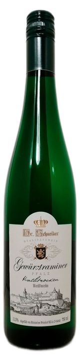 Изображение товара Вино Гевюрцтраминер белое полусухое Германия, 0,75 л