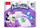 Изображение товара Туалетная бумага Familia Plus Волшебный цветок 2 слоя, 12 рулонов