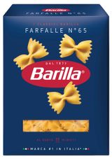 Изображение товара Макаронные изделия Barilla Фарфалле №65 из твердых сортов пшеницы Италия, 400 г
