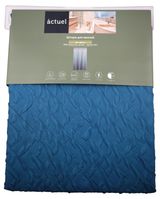 Изображение товара Штора для ванной Actuel 100% полиэстер синяя, 180х200 см