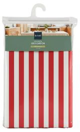 Изображение товара Скатерть Actuel красно-белая 100% хлопок, 120х145 см