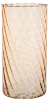 Изображение товара Ваза Actuel Виктория цилиндр стеклянная прозрачная, 20 см