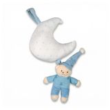 Изображение товара Игрушка мягкая подвесная Mothercare Медвежонок в колпаке с месяцем