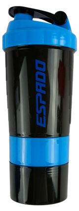 Изображение товара Шейкер спортивный Espado черно-синий, 500 мл