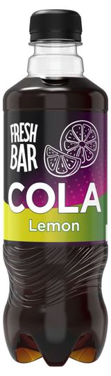 Изображение товара Напиток газированный Fresh Bar Кола со вкусом лимона, 480 мл
