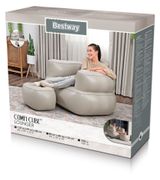 Изображение товара Кресло надувное BESTWAY с подушкой для ног, 1 шт в ассортименте