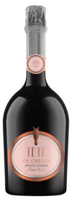 Изображение товара Игристое вино Tete De Cheval розовое брют Россия, 0,75 л