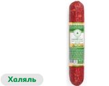 Изображение товара Колбаса сырокопченая «Шельф» Сервелат Мусульманский халяль, 200 г