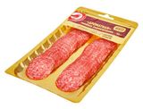 Изображение товара Колбаса сырокопченая АШАН Красная птица Ароматная нарезка, 100 г