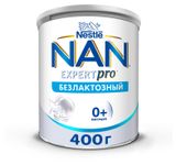 Изображение товара Смесь сухая безлактозная NAN с рождения при непереносимости лактозы и диарее БЗМЖ, 400 г