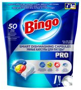 Изображение товара Капсулы для посудомоечных машин Bingo Pro, 50 шт