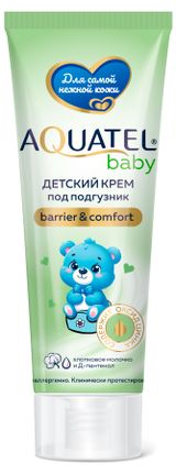 Изображение товара Крем детский под подгузник Aquatel хлопковое молочко, 75 мл